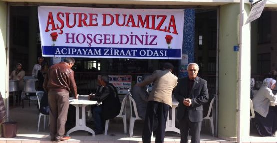 ZİRAAT ODASINDAN AŞURE HAYRI