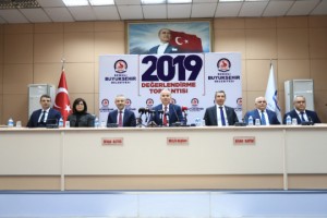 Başkan Osman Zolan'dan 2019 yılı değerlendirme toplantısı