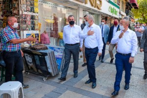 Vali Atik ve Başkan Zolan adım adım Denizli'yi denetliyor