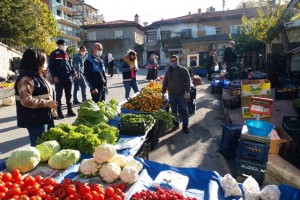 Acıpayam'da semt pazarları denetleniyor