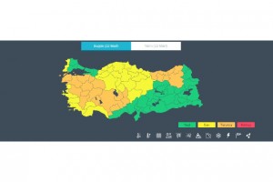 Meteorolojiden Denizli için ‘Turuncu’ uyarı geldi