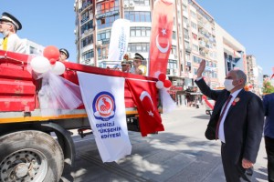 Denizli, 19 Mayıs coşkusunu Büyükşehir ile yaşadı