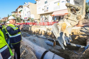 Büyükşehir 5 mahallenin daha altyapı çilesini bitiriyor