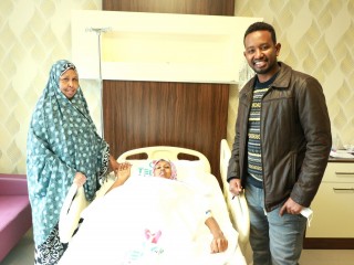 Somaliden geldi şifayı Tekdende buldu