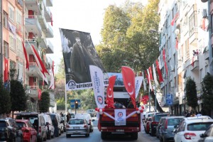 Cumhuriyet Bayramı TIR'ıyla bayram coşkusu tüm kenti sardı