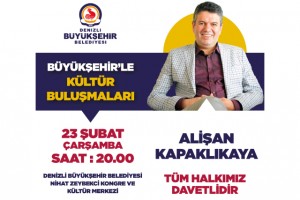 Büyükşehir ile Kültür Buluşmaları devam ediyor