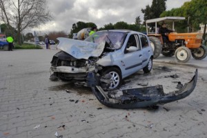 Denizli'de 1 haftada 99 trafik kazası meydana geldi