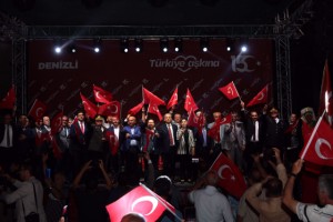 Denizlililer 15 Temmuz’da yine meydanlarda buluştu