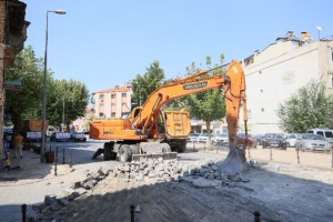 BüyükşehirKayalık Caddesi’ni yeniliyor