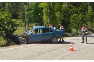 Denizli'de son 1 haftada 138 trafik kazası meydana geldi