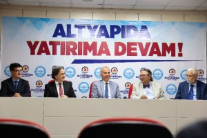 Büyükşehir'den alt yapıda yatırıma devam