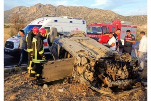 Denizli'de son 1 haftada 165 trafik kazası meydana geldi