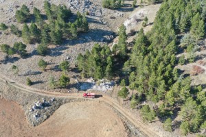 Kayıp koyun sürüsü dronla aranıyor