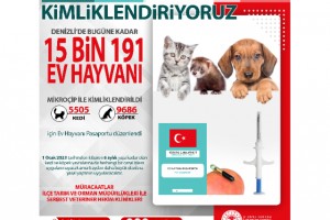 Ev hayvanlarını kimliklendirmeyenlere 3 bin 642 TL idari para cezası