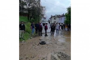 Sel baskınları Pamukkale’nin 4 mahallesinde hasara yol açtı