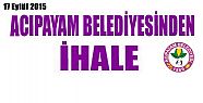 ACIPAYAM BELEDİYESİNDEN ARSA İHALESİ 