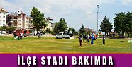 ACIPAYAM İLÇE STADI BAKIMA ALINDI