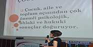 ACIPAYAM'DA ÇOCUK İSTİSMARI KONULU KONFERANS VERİLDİ