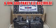 DENİZLİ’DE 6 BİN 300 PAKET KAÇAK SİGARA ELE GEÇİRİLDİ