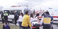 Denizli’de zincirleme kaza: 17’si öğrenci 25 yaralı