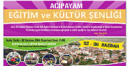 EĞİTİM VE KÜLTÜR ŞENLİĞİ BAŞLIYOR