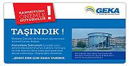 GEKA YENİ BİNASINA TAŞINDI